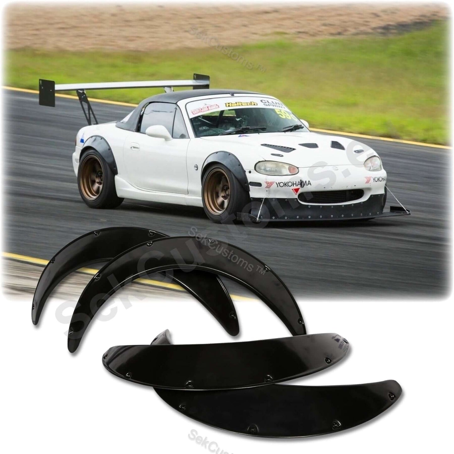 Mazda MX5 (NB) Fender Flares Set