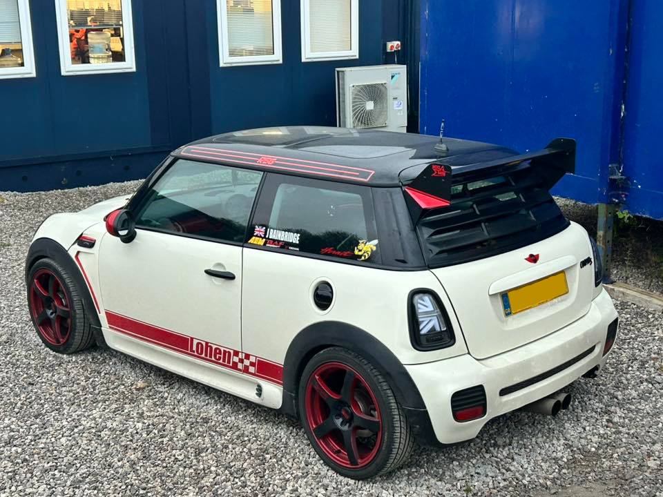 Mini Cooper Rear Window Louver