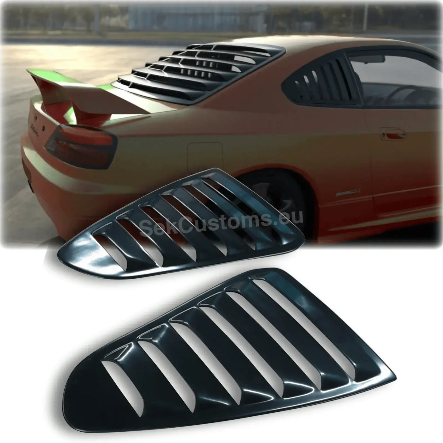 Nissan Silvia S15 Rear Side Window Louvers
