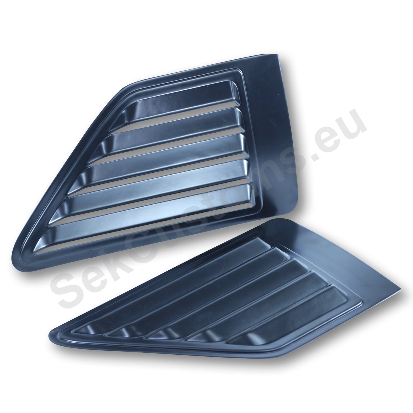 BMW E30 Coupe Side Quarter Window Louvers
