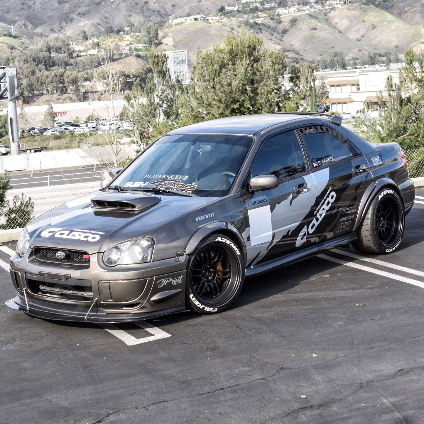 Subaru Impreza Blobeye Wide Body Fender Flares