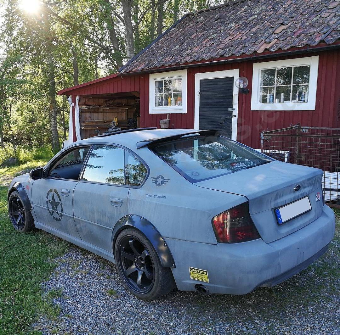 Subaru Legacy 4th gen. Wide Body Fender Flares