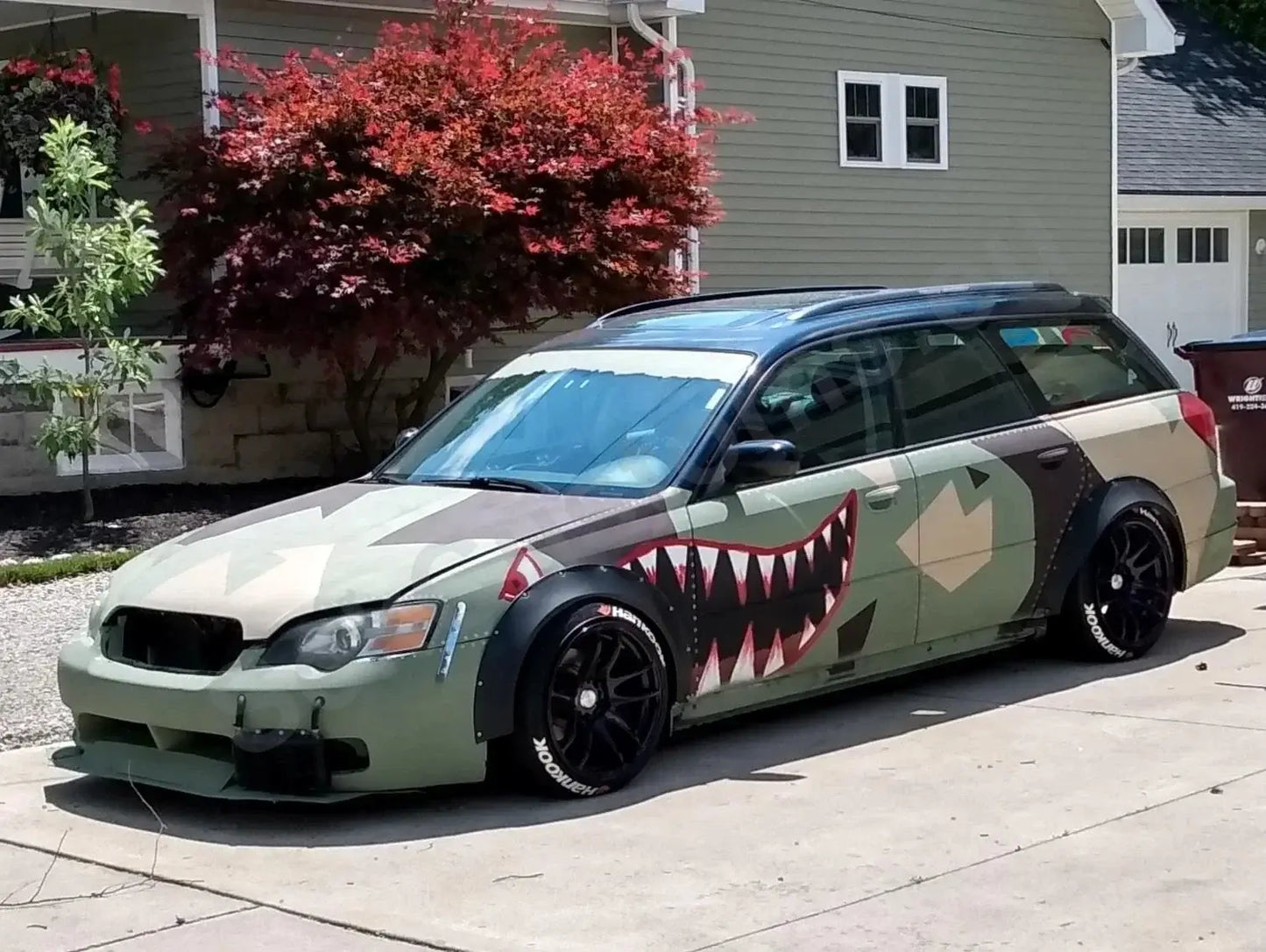 Subaru Legacy 4th gen. Wide Body Fender Flares