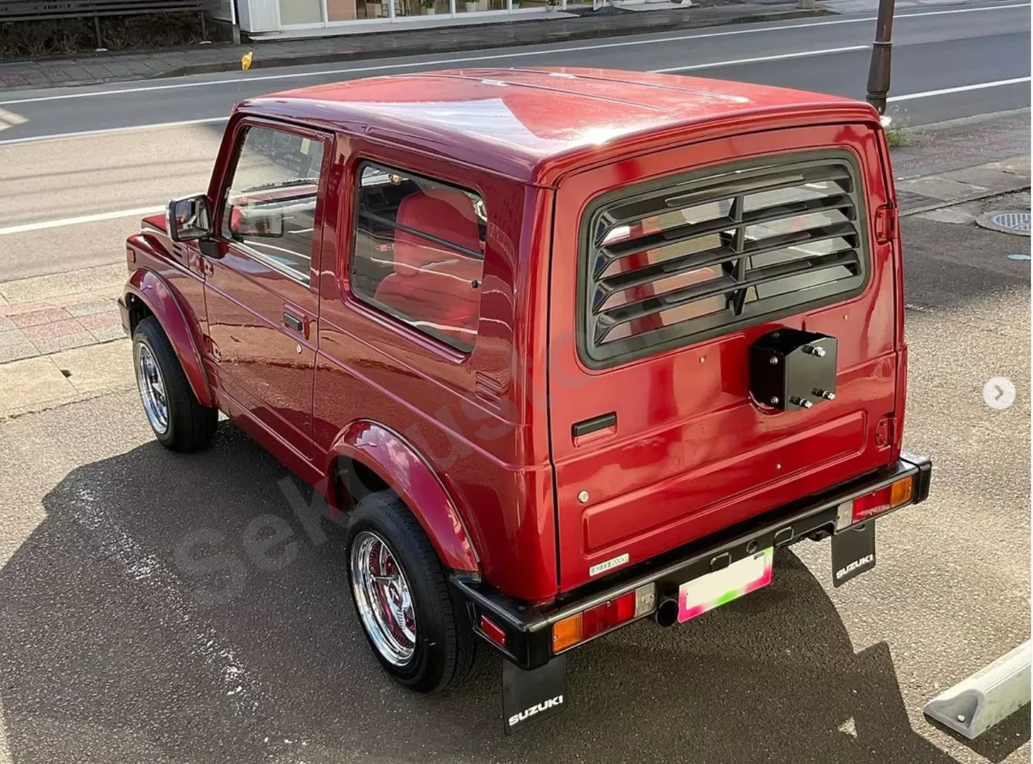 Suzuki Samurai Rear Window Louver