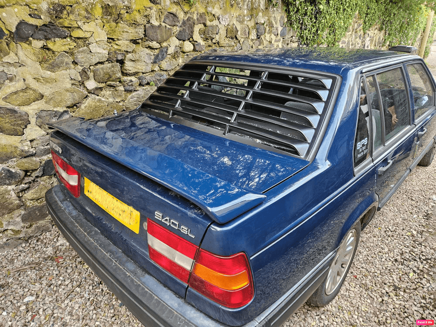 Volvo 900 Series Rear Window Louver