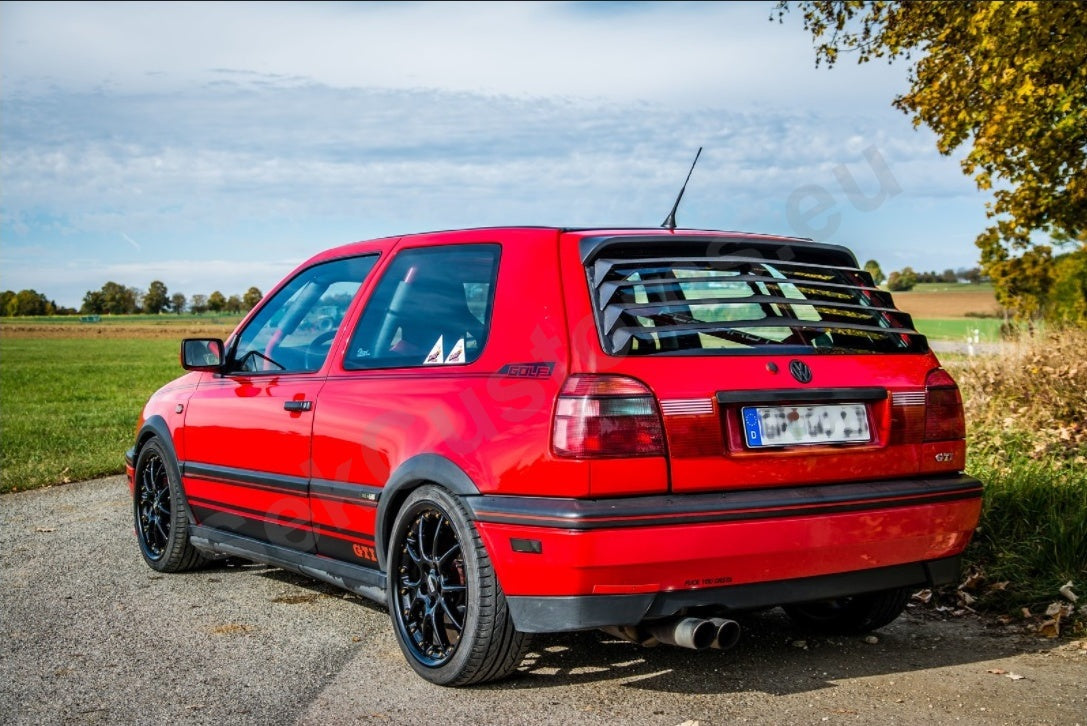 VW Golf MK3 Rear Window Louver
