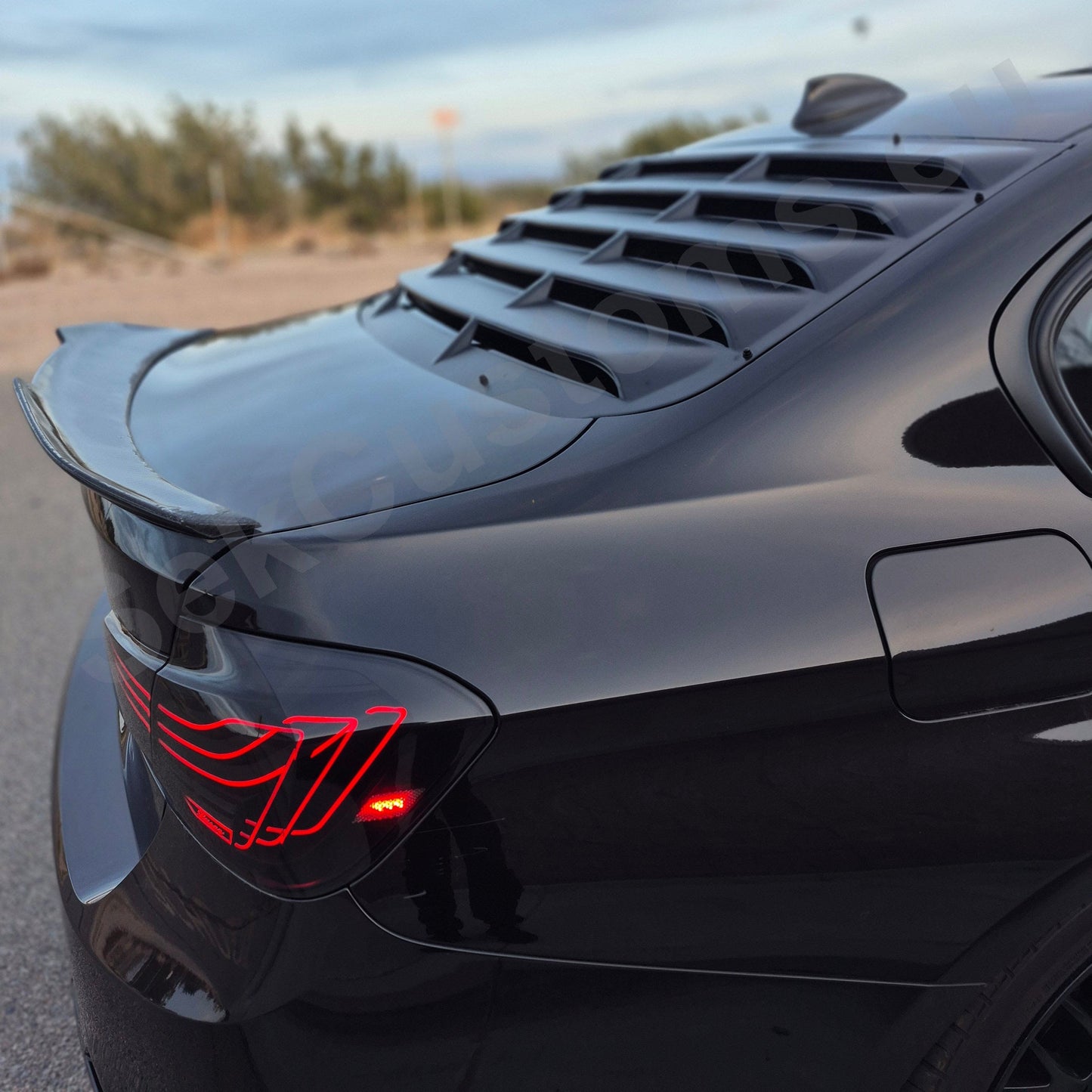 BMW 3 Series F30 Rear Window Louver