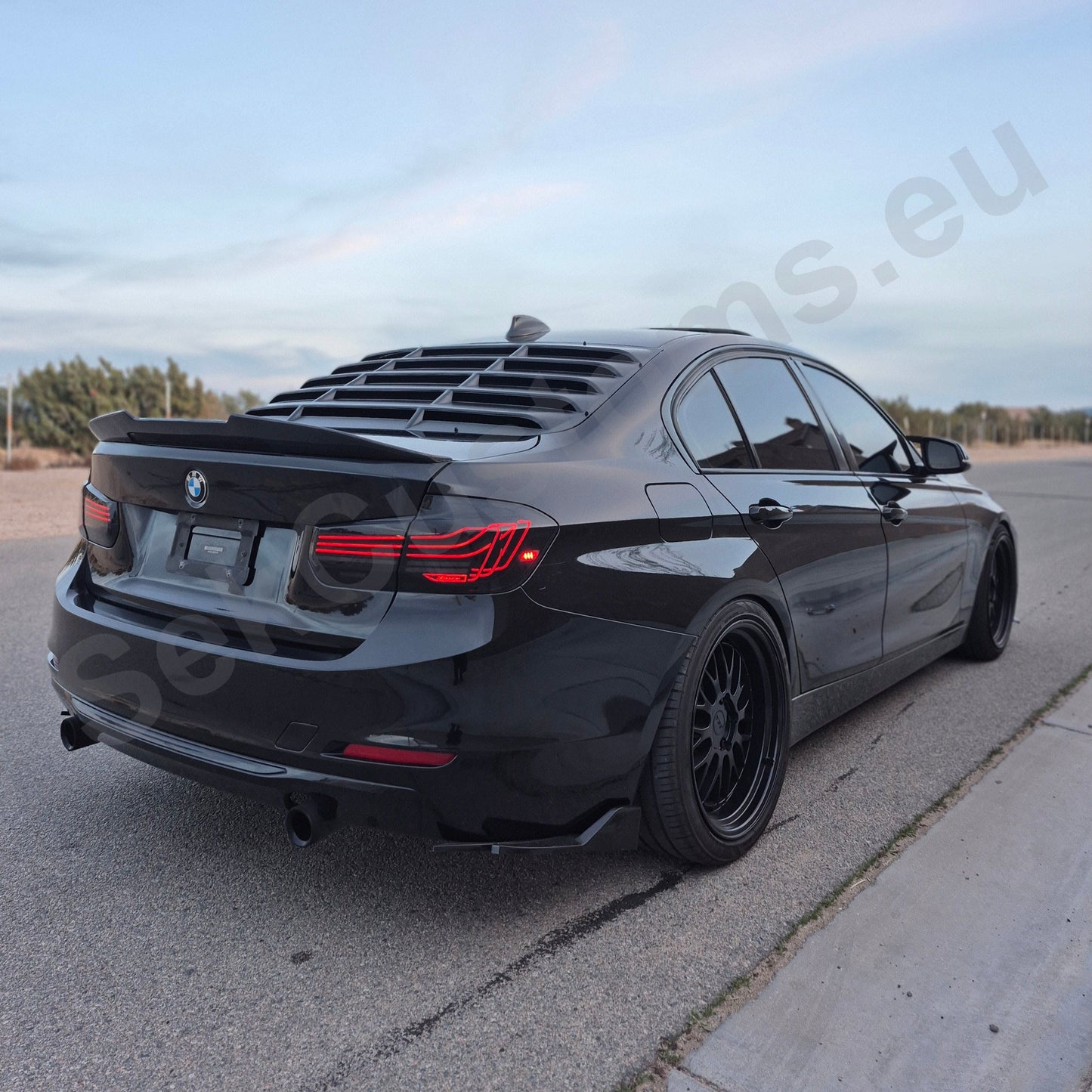 BMW 3 Series F30 Rear Window Louver