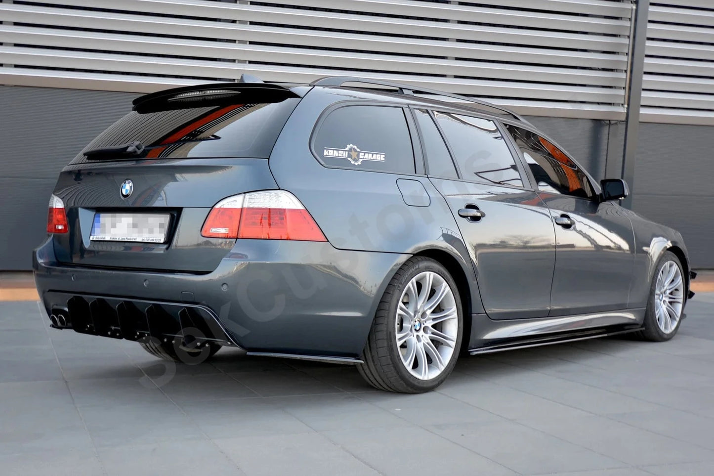 BMW 5 Series E61 Rear Window Louver