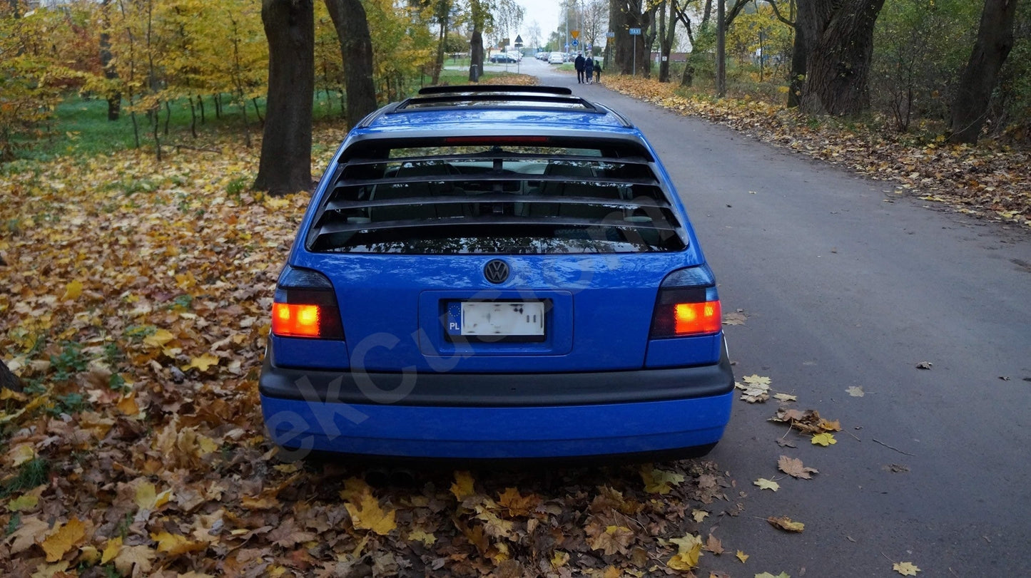 VW Golf MK3 Rear Window Louver