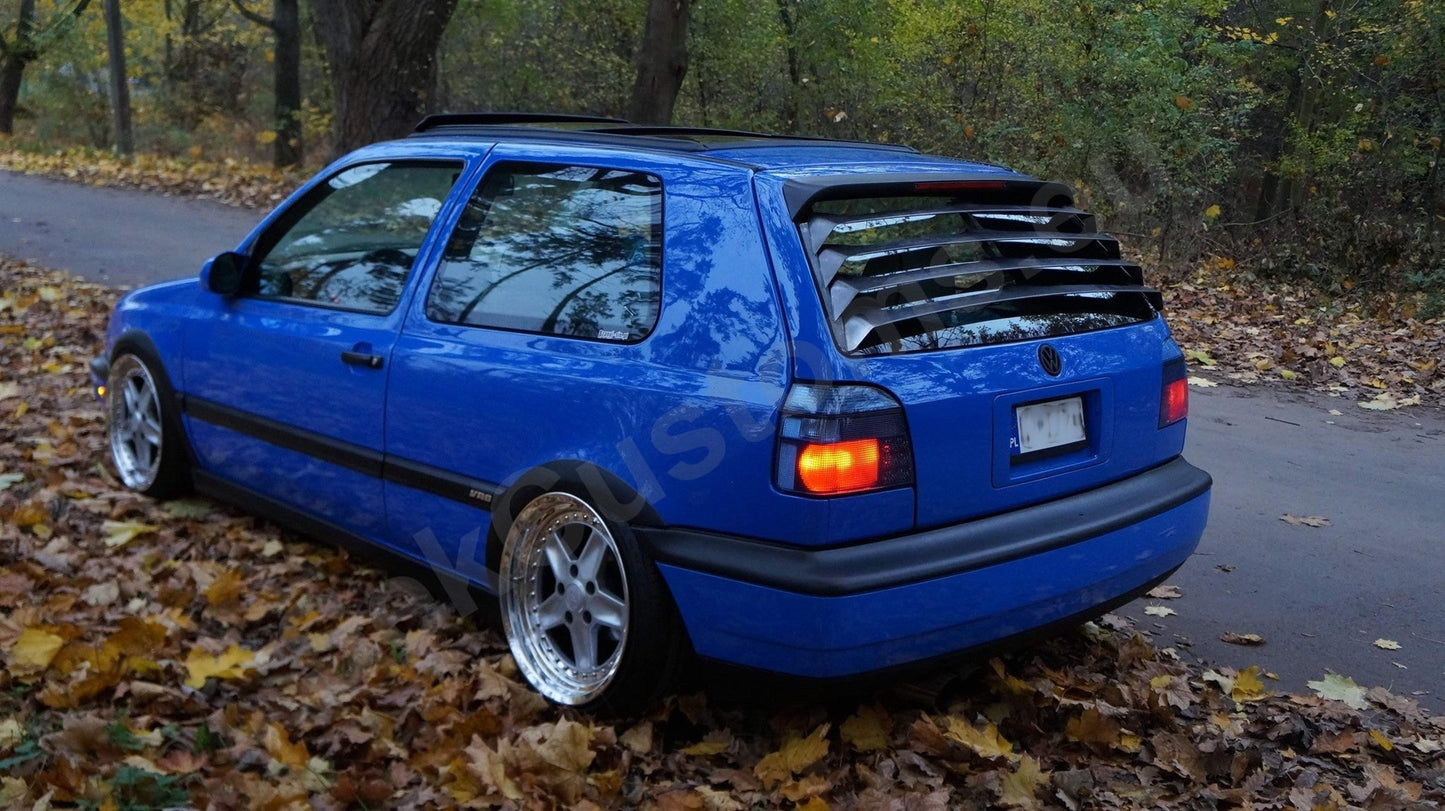 VW Golf MK3 Rear Window Louver