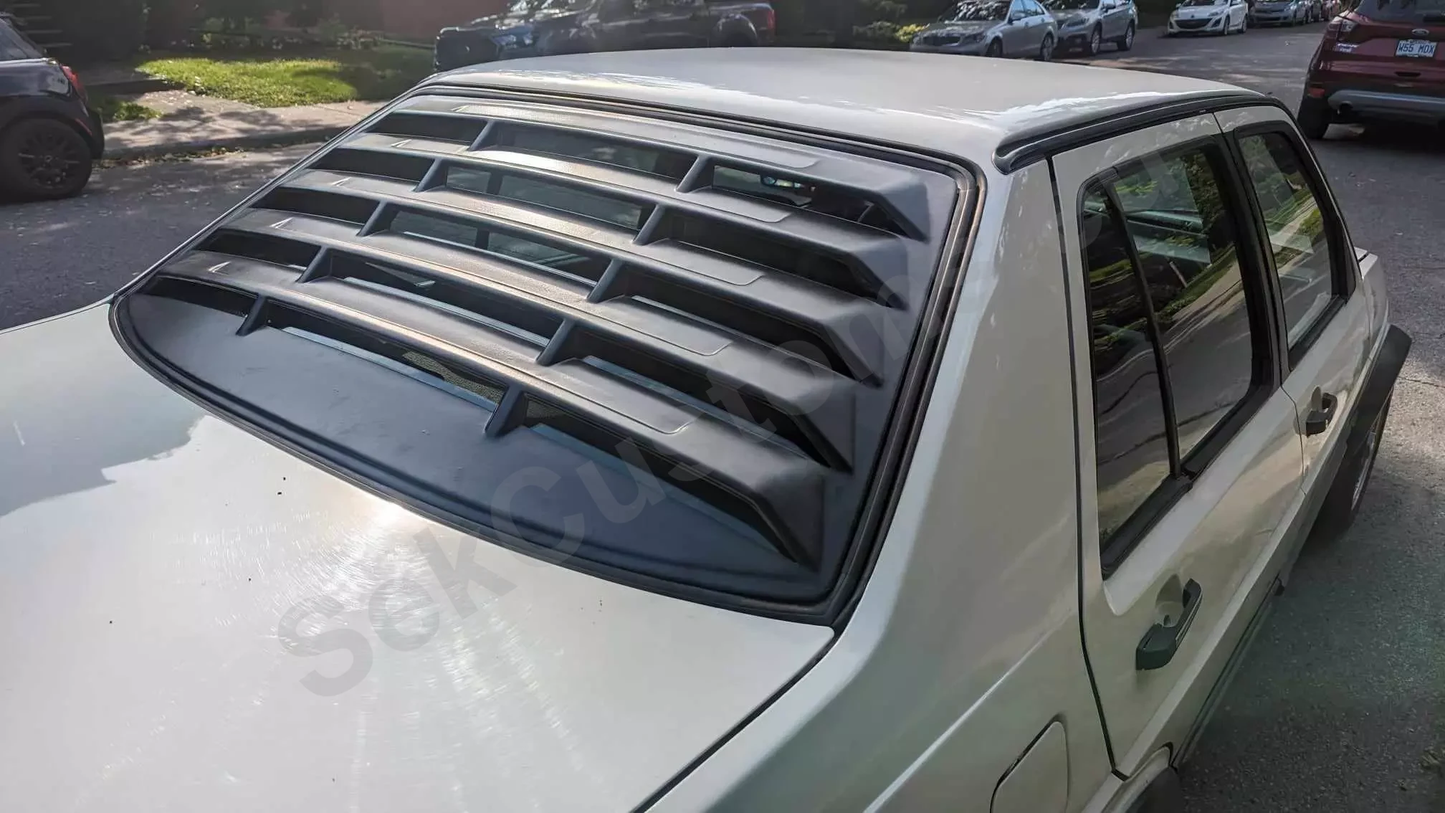 VW Jetta MK2 Rear Window Louver
