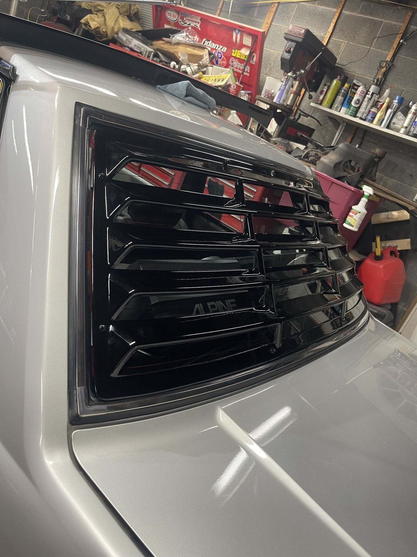 Toyota Corolla KE70 Rear Window Louver