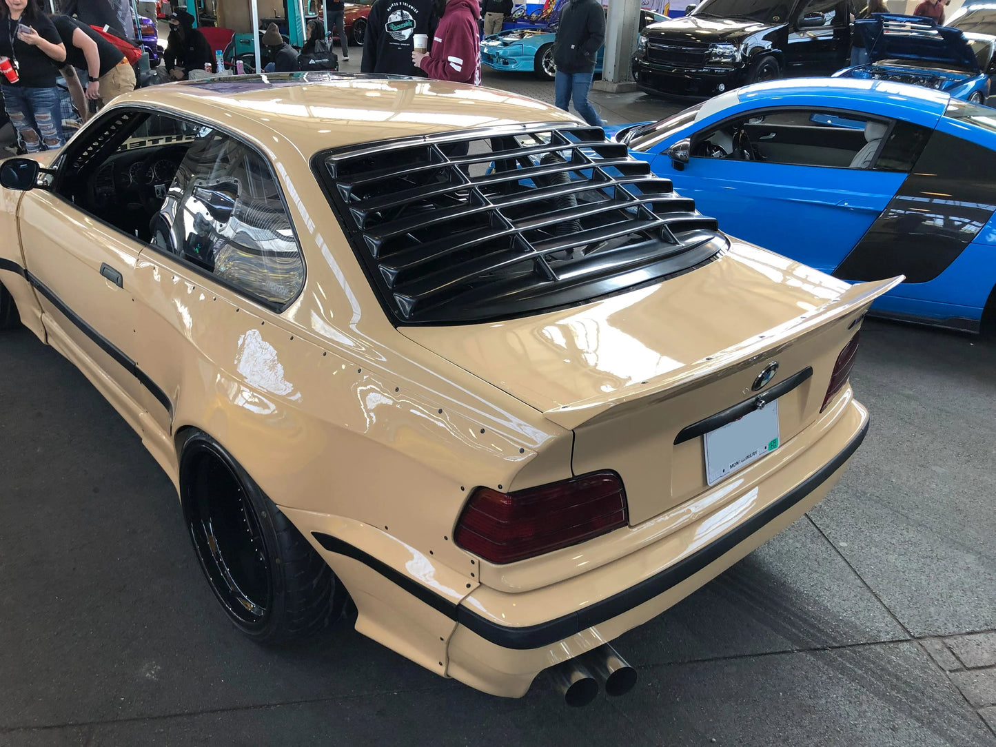 BMW E36 Coupe Rear Window Louver