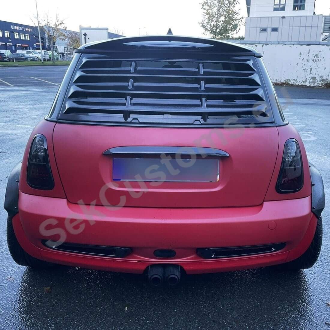 Mini Cooper Rear Window Louver