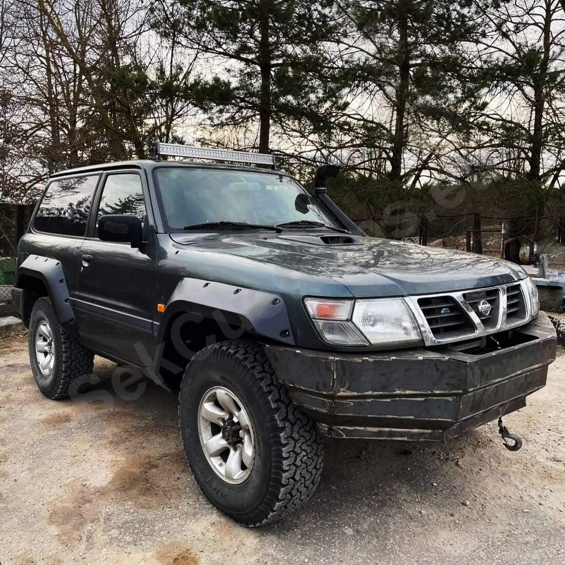 Nissan Patrol Y61 Fender Flares