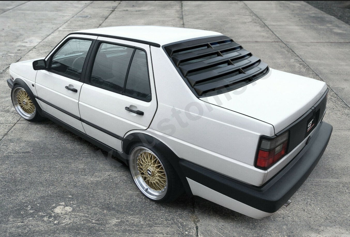 VW Jetta MK2 Rear Window Louver