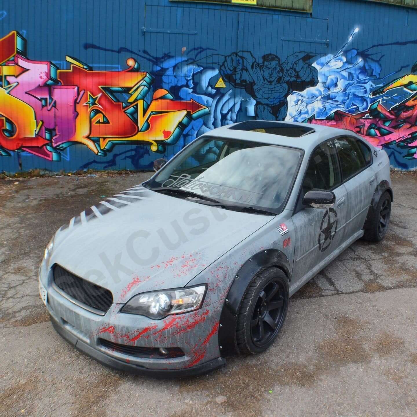 Subaru Legacy 4th gen. Wide Body Fender Flares