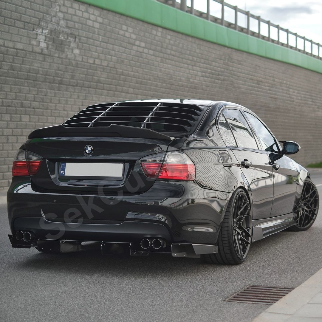 BMW E90 Rear Window Louver