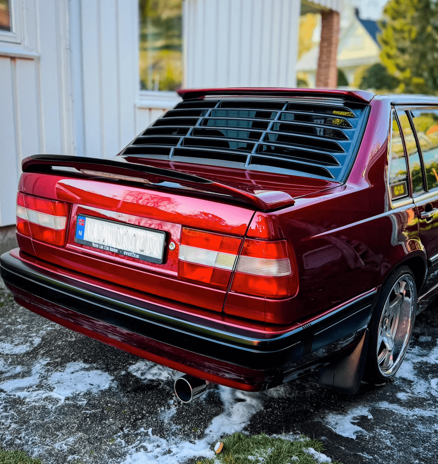 Volvo 900 Series Rear Window Louver