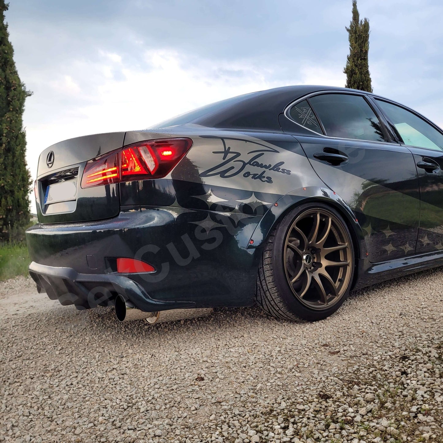 Lexus IS Wide Body Fender Flares