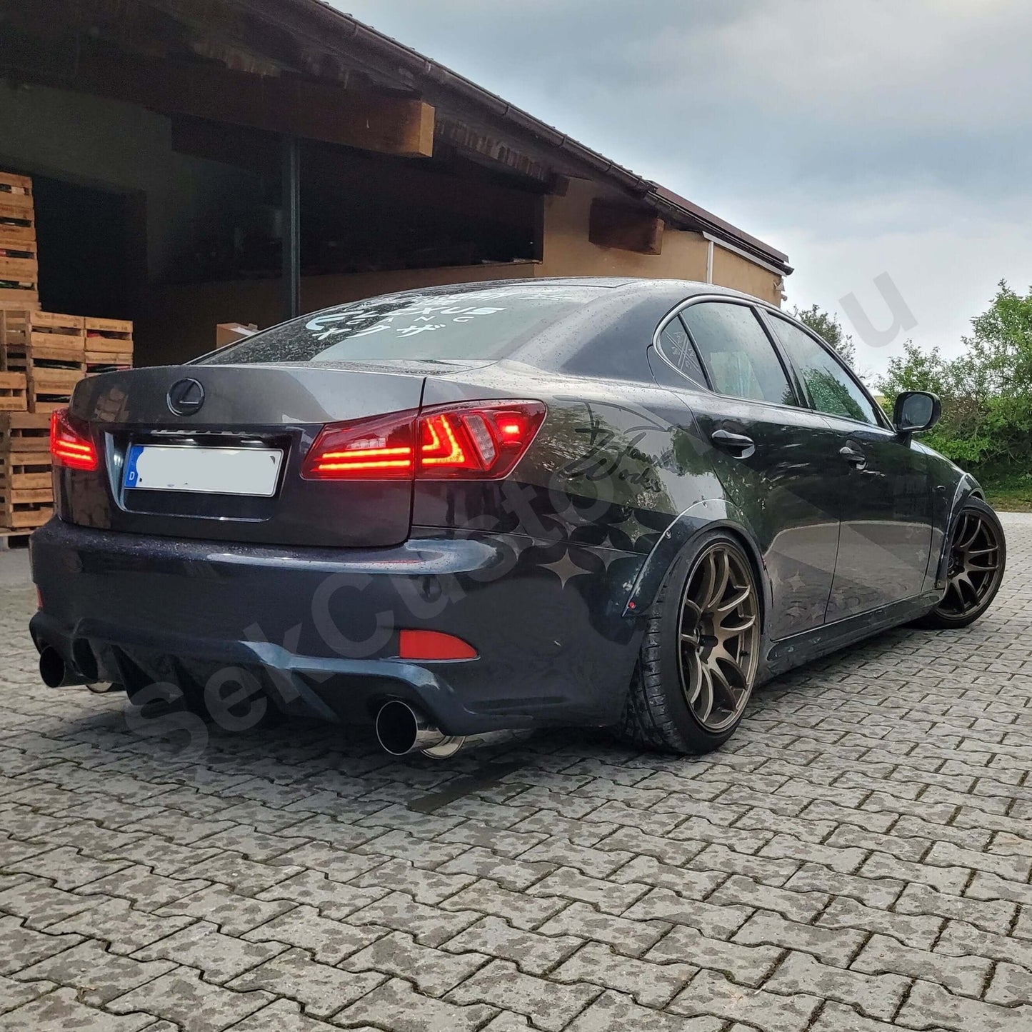 Lexus IS Wide Body Fender Flares