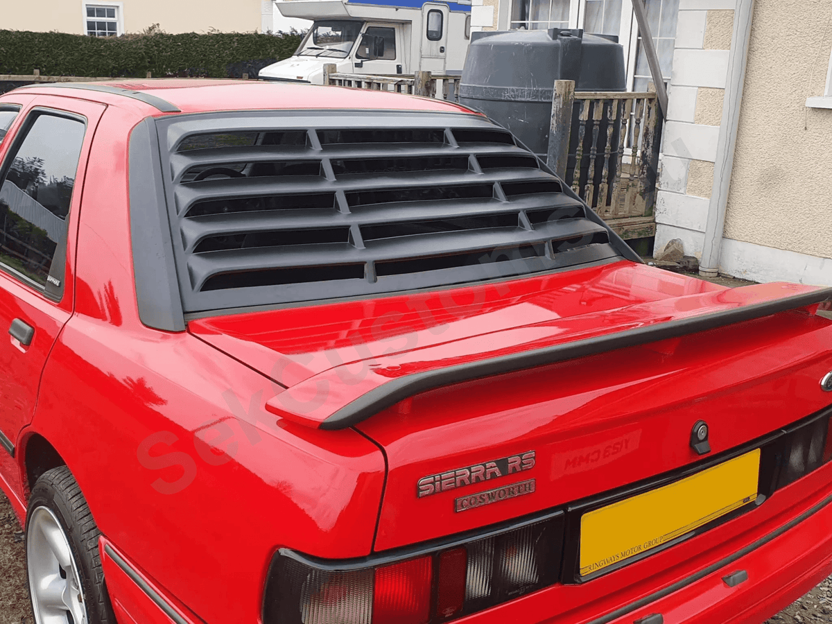 Ford Sierra Sedan MK2 Rear Window Louver, Window Blinds– SekCustoms
