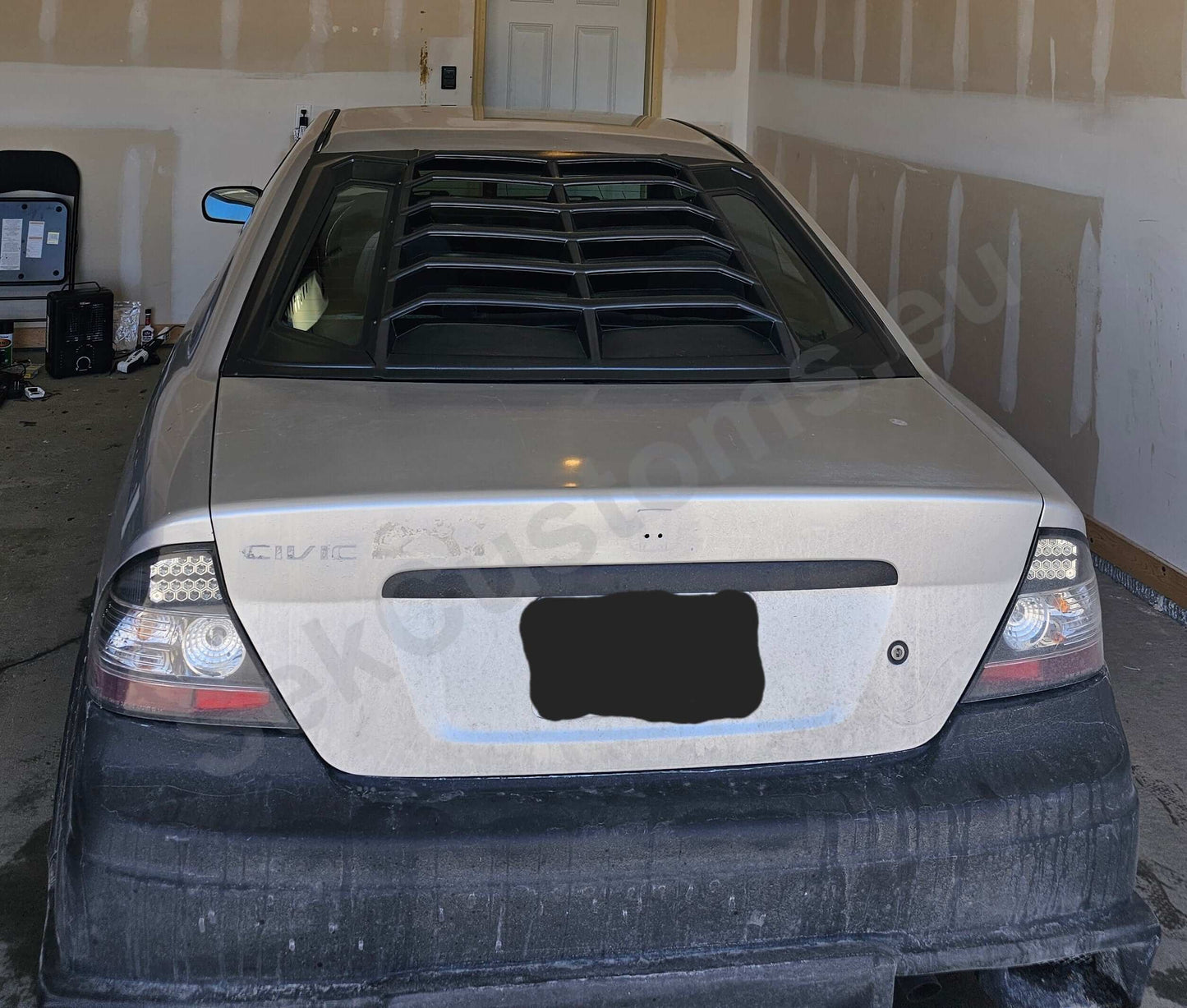 Honda Civic Rear Window Louver