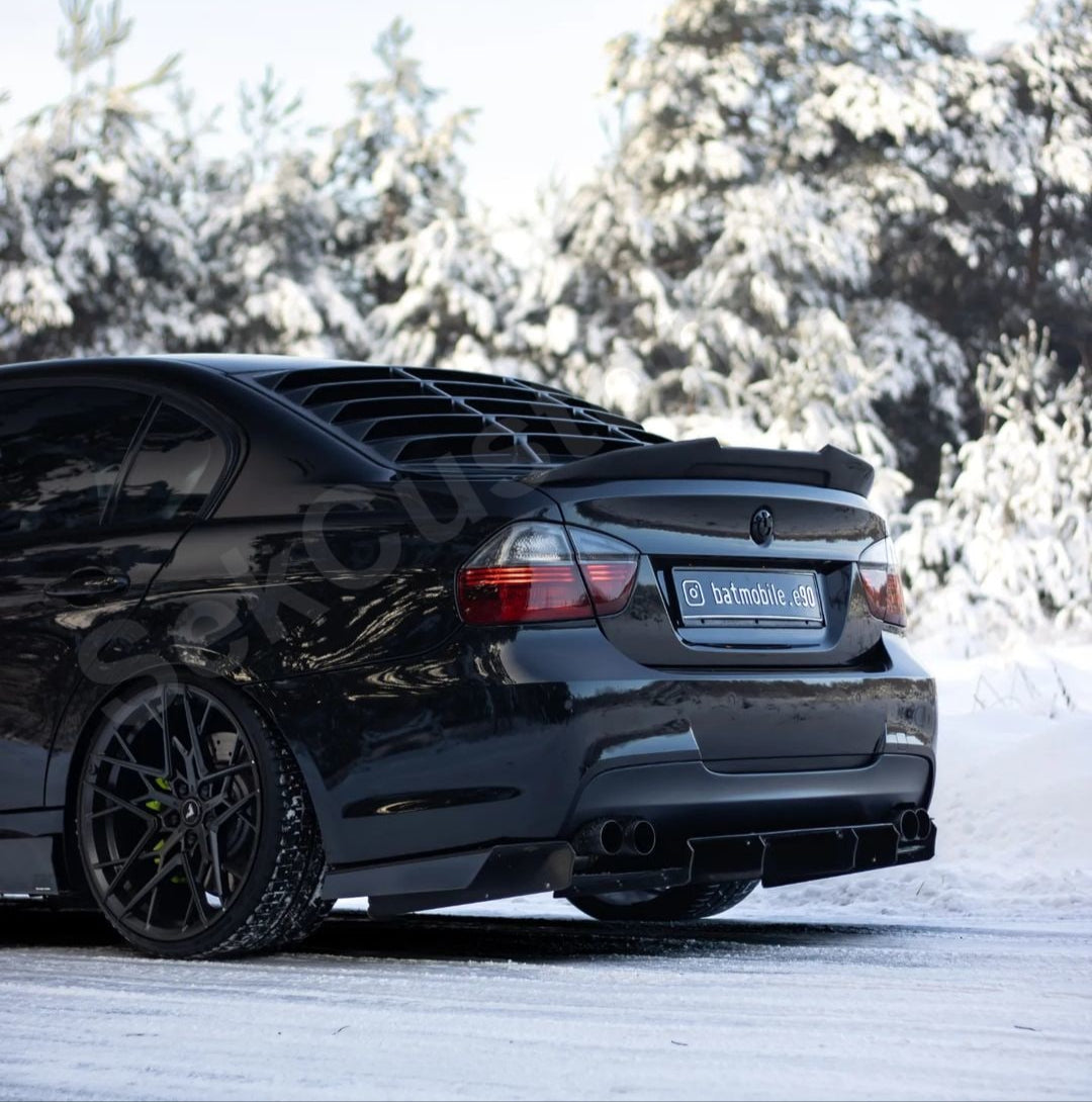 BMW E90 Rear Window Louver