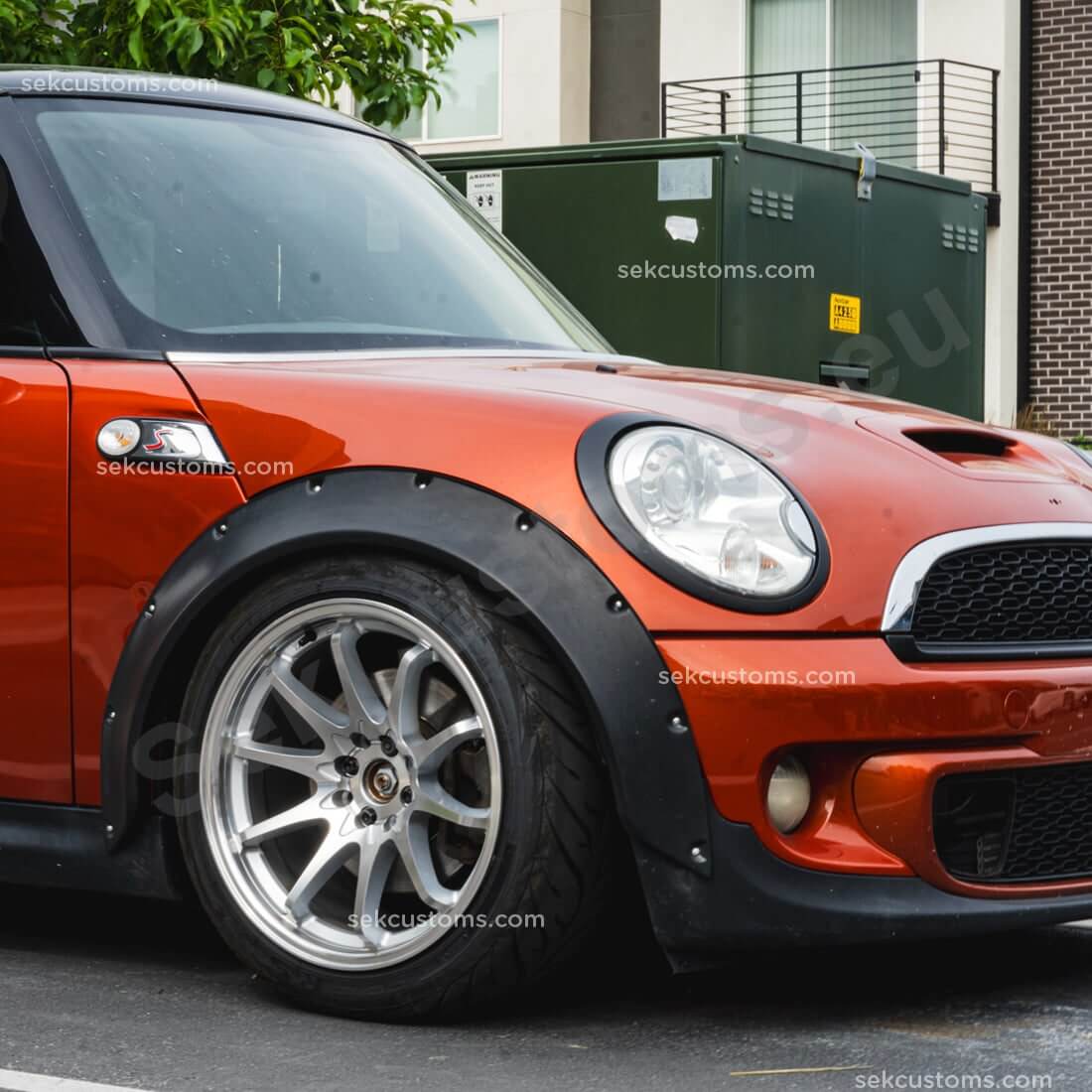 Mini Cooper Wide Body Fender Flares Set– SekCustoms