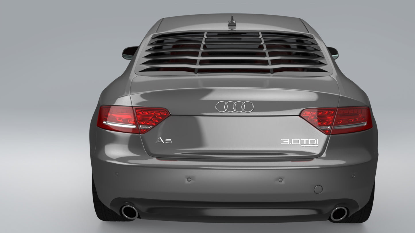 Audi A5 Rear Window Louver
