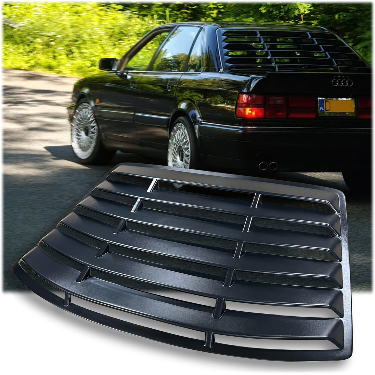 Audi V8 Rear Window Louver