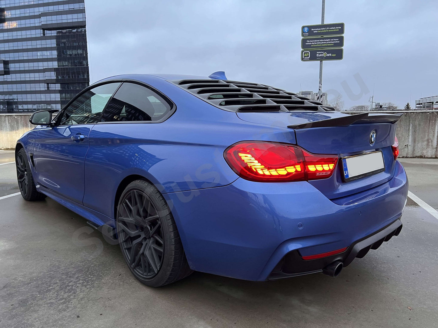 BMW 4 Series F32 Coupe Rear Window Louver
