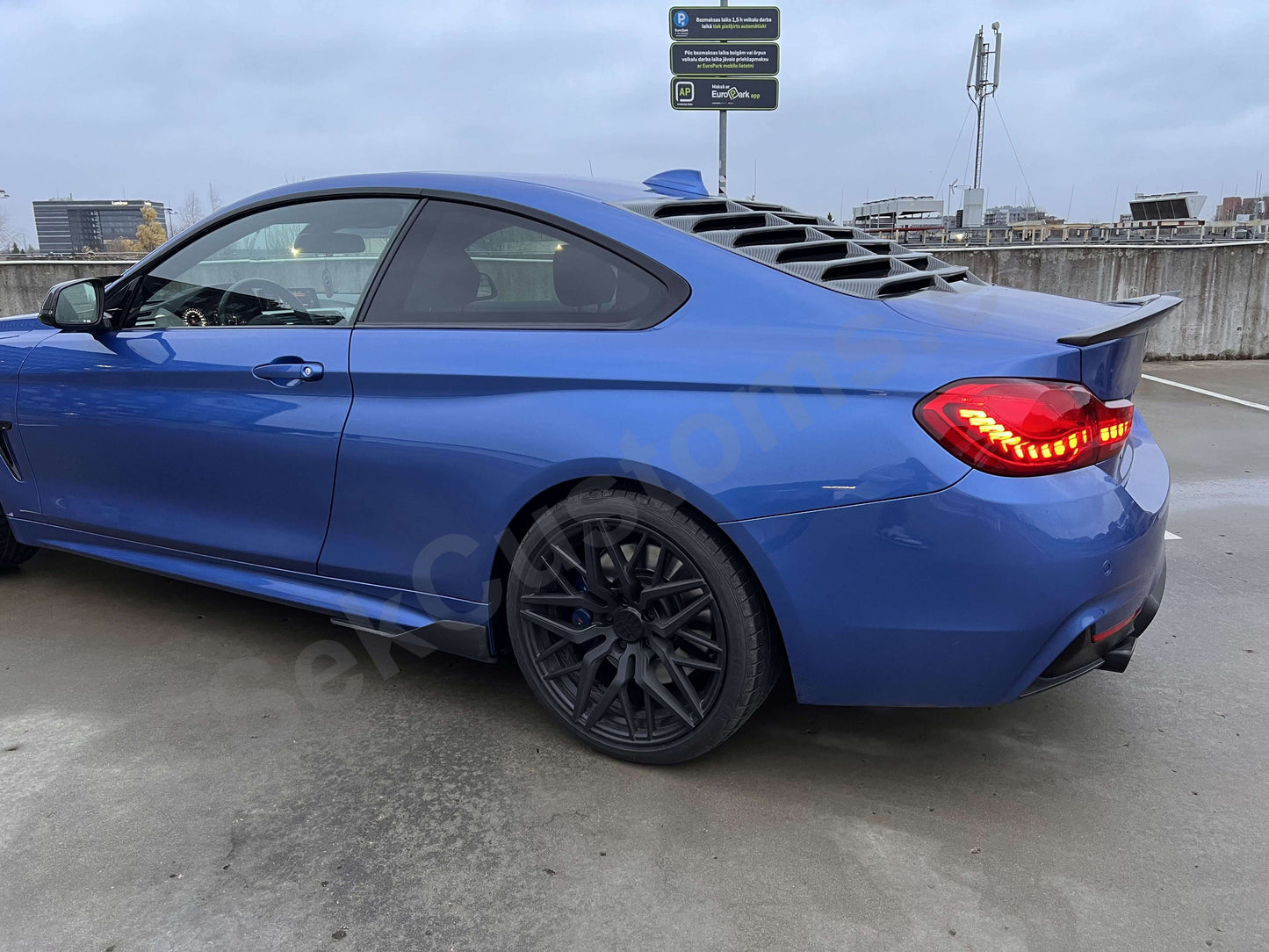 BMW 4 Series F32 Coupe Rear Window Louver