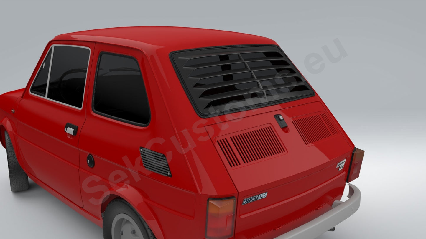 Fiat 126 Rear Window Louver
