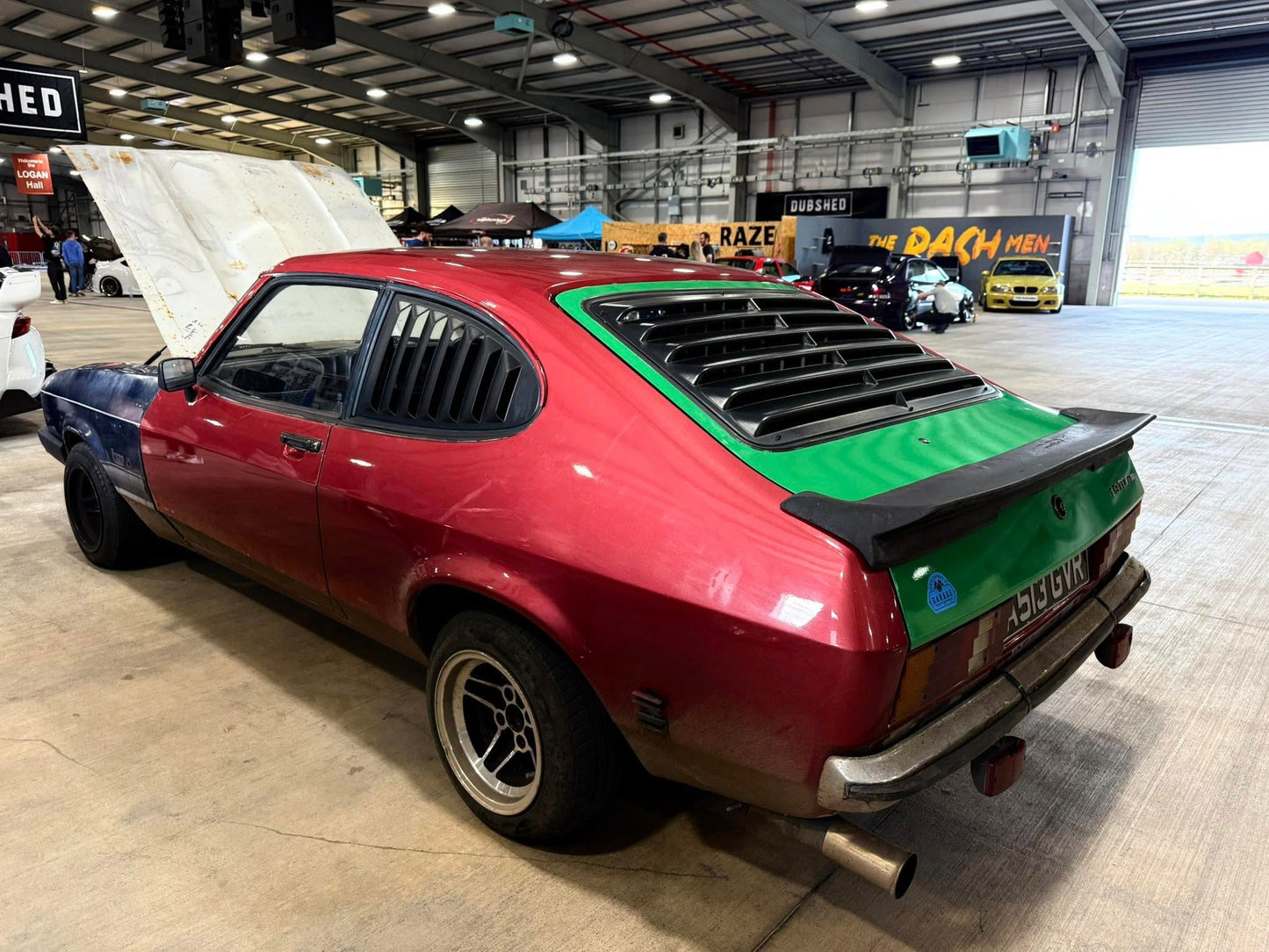 Ford Capri Side Window Louvers
