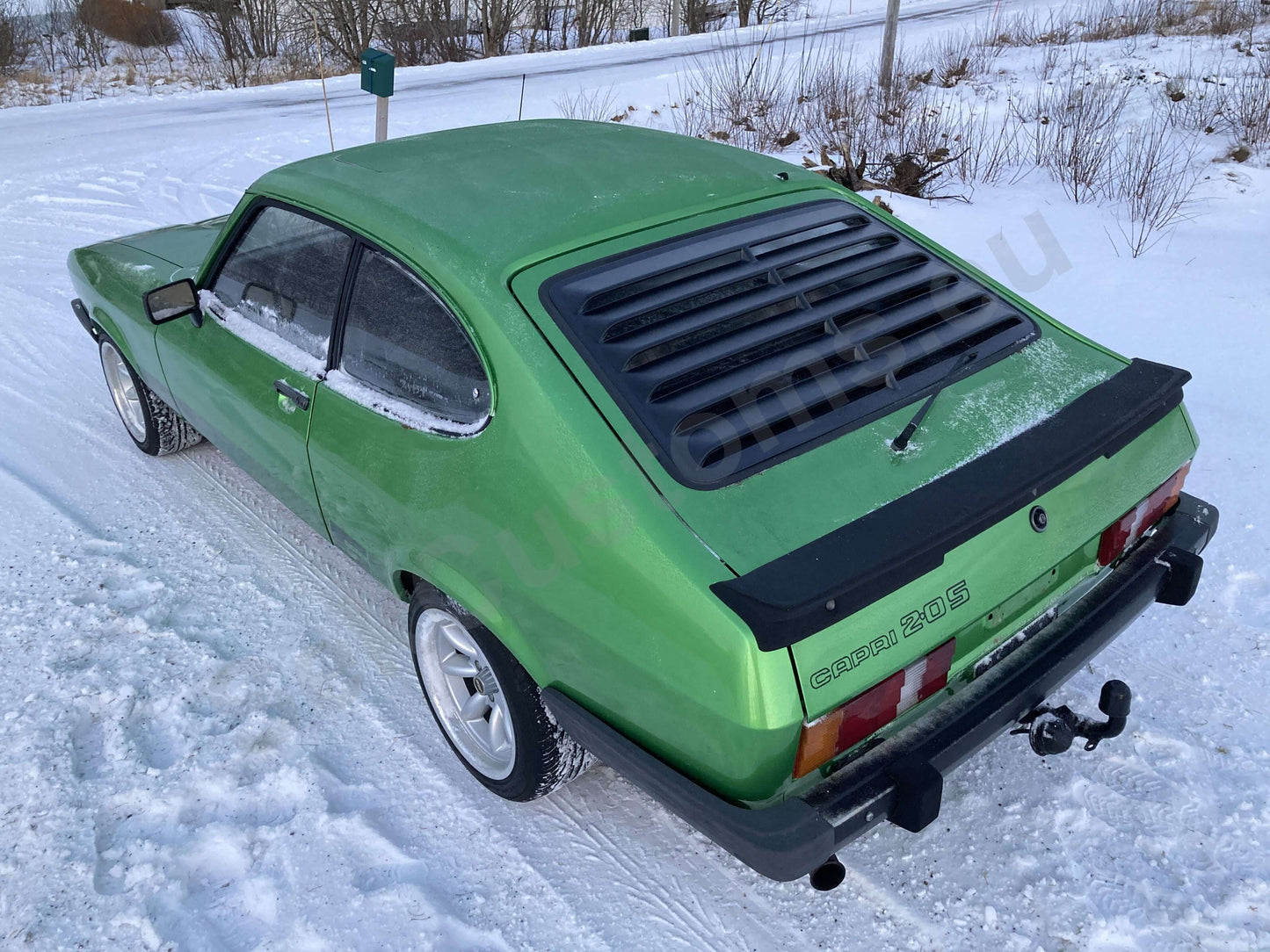 Ford Capri MK3 Rear Window Louvre– SekCustoms