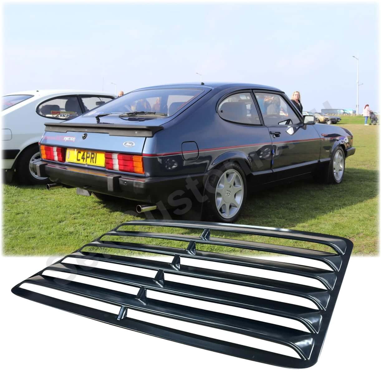Mini Rear Louvre Ford Capri MK3 Rear Window Louvre– SekCustoms