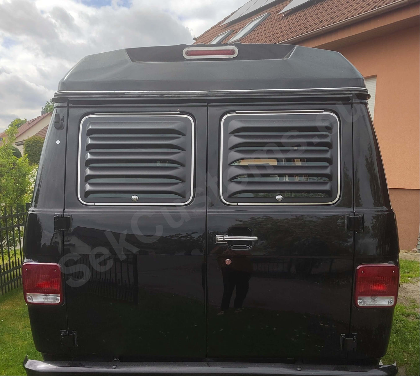 GMC Vandura Rear Window Louvers