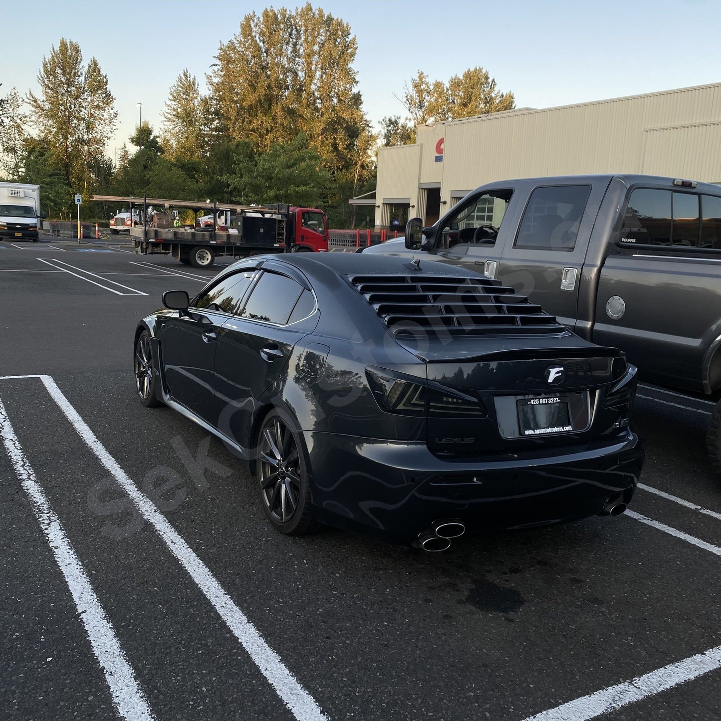 Lexus IS Rear Window Louver (XE20)