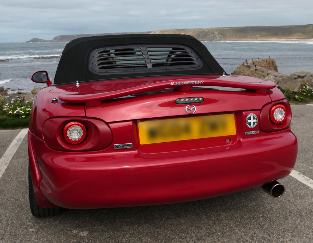 Mazda MX-5 SoftTop Rear Window Louver