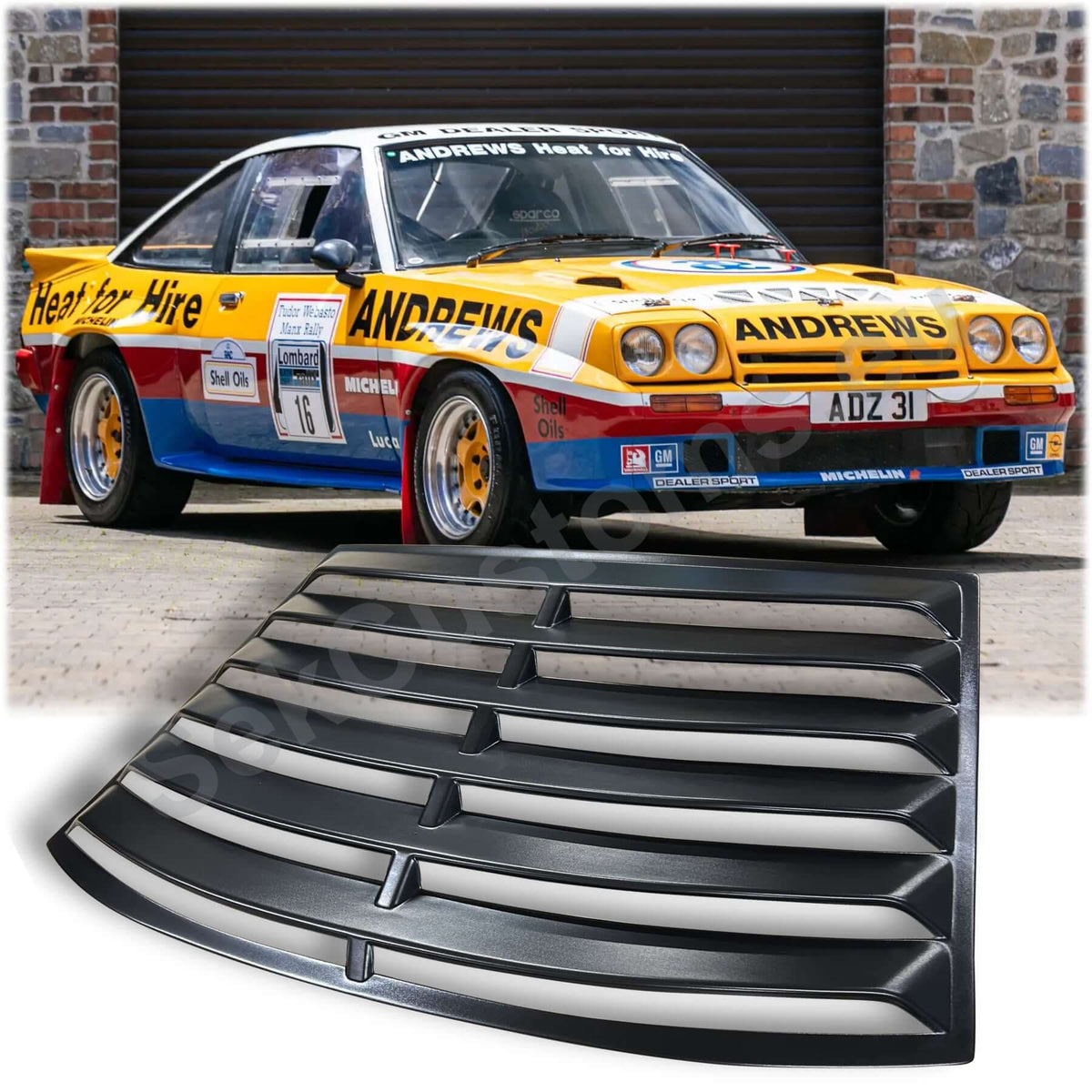 Opel Manta B Rear Window Louver
