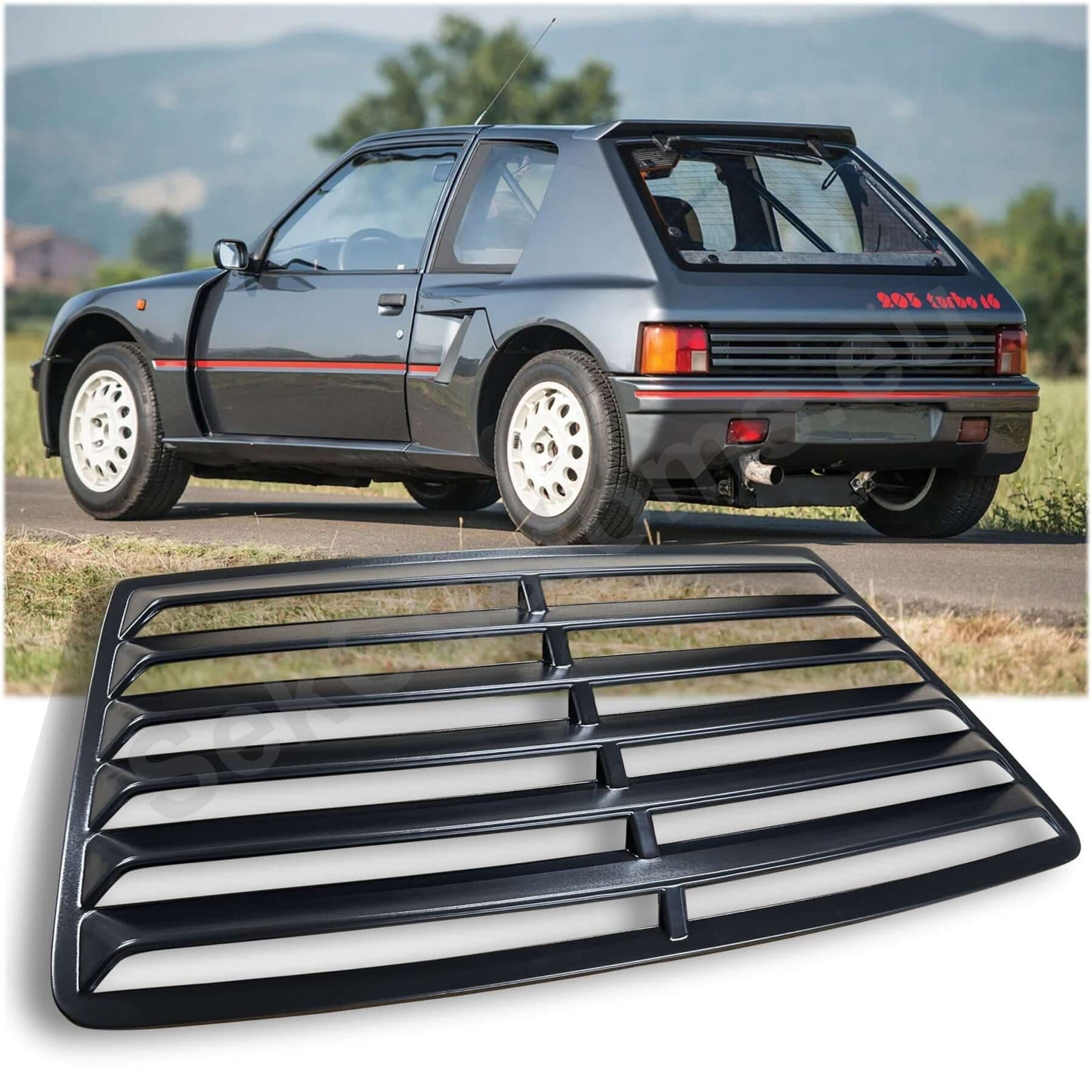 Peugeot 205 Rear Window Louver