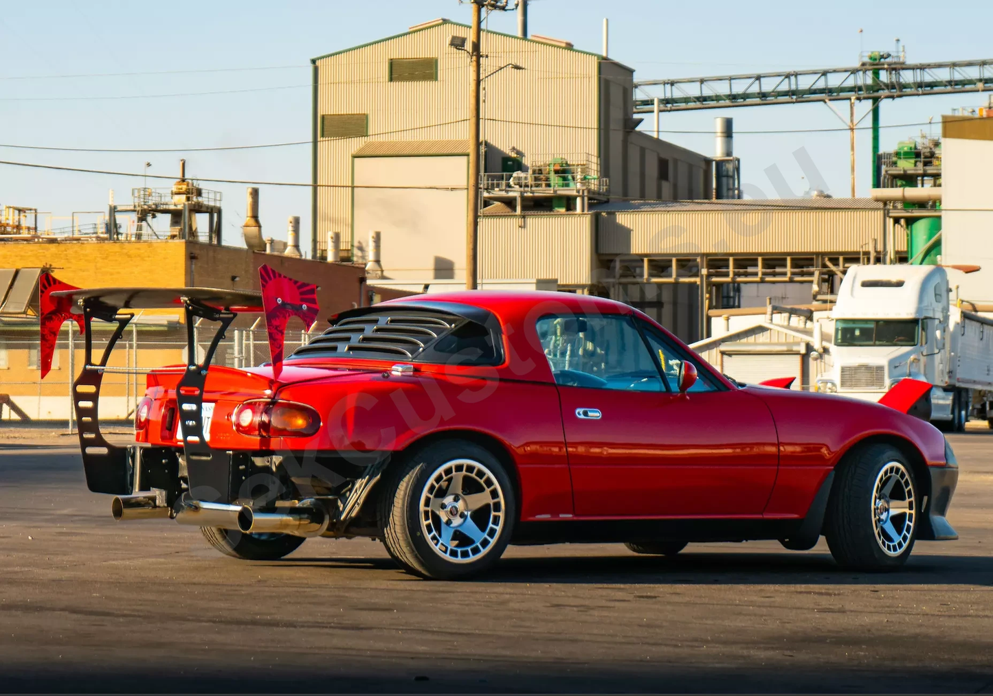 Mazda Miata MX5 Rear Window Louver