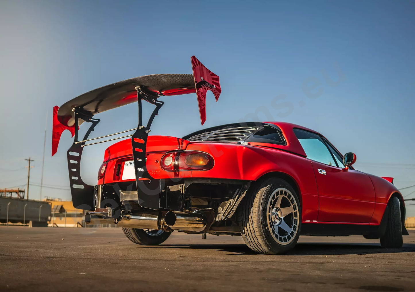 Mazda Miata MX5 Rear Window Louver