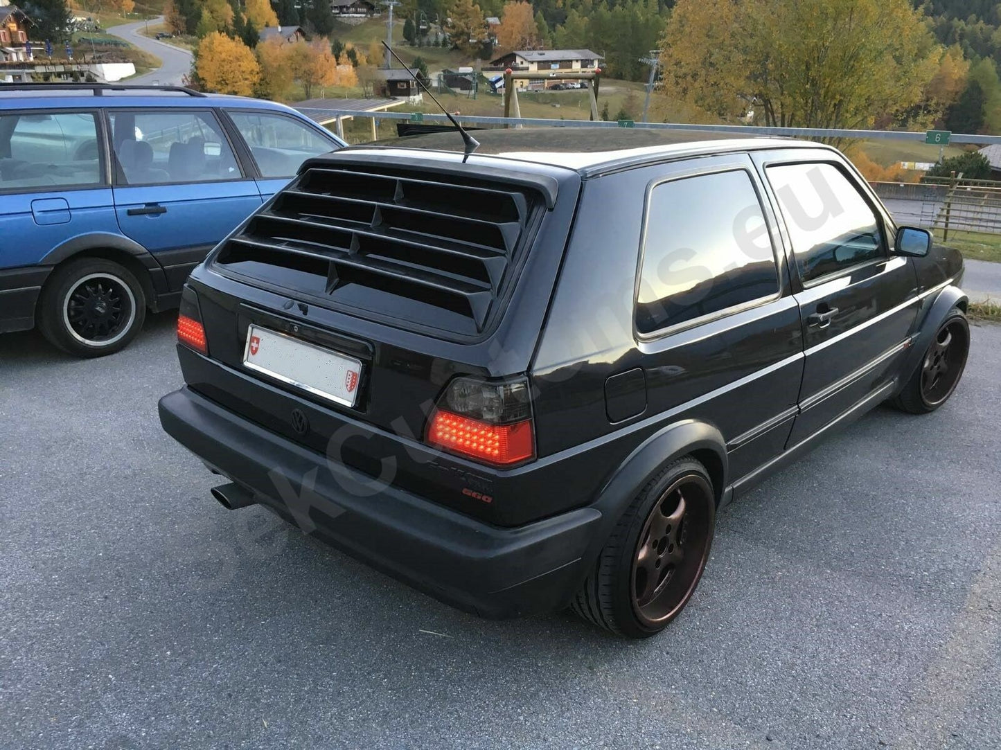 Golf mk2 rear window louvre