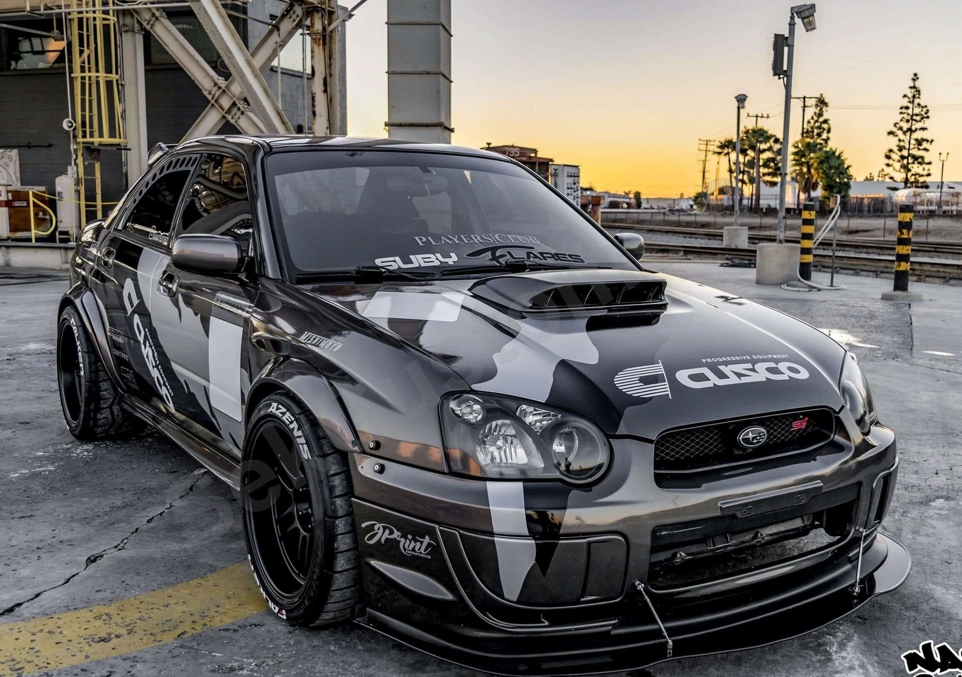 Customised Subaru Subaru Impreza Blobeye Wide Body Kit– SekCustoms