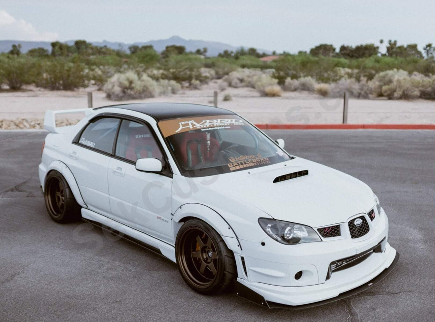 Subaru Impreza Fender Flares & Cut Outs