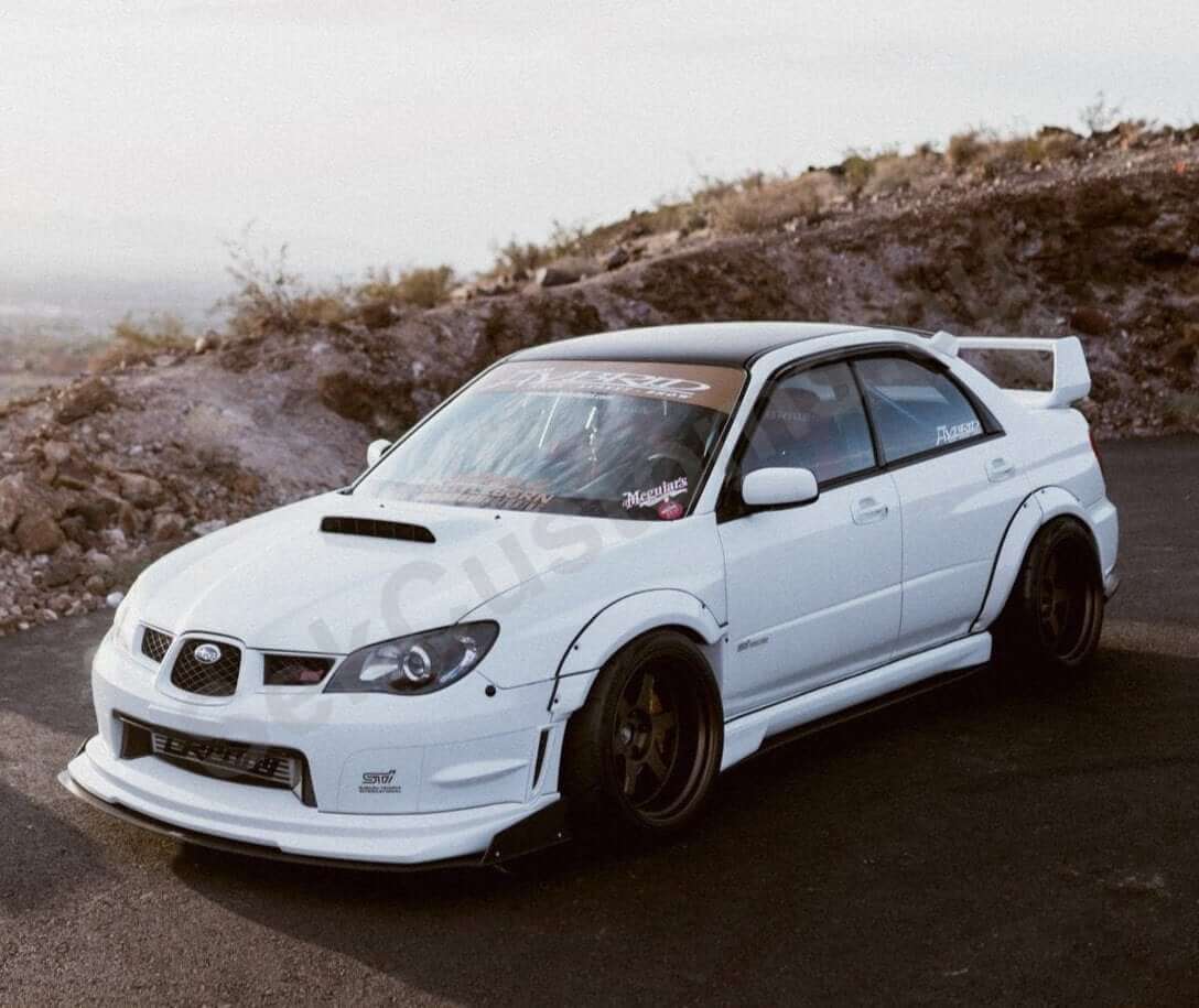 Subaru Impreza Fender Flares & Cut Outs