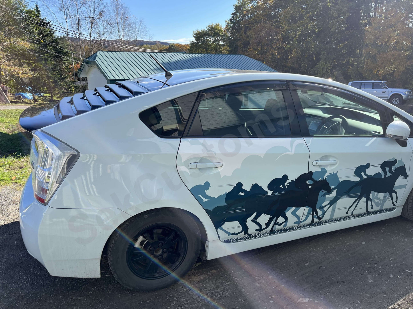 Toyota Prius Rear Window Louver